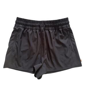 Ocean Pacific OP Athletic Shorts‎ Women's Size S Small Black pockets